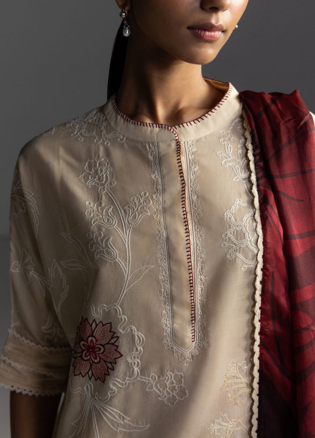 Zarashajahn Embroidered