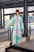 Naqsh Printed with chiffon dupatta