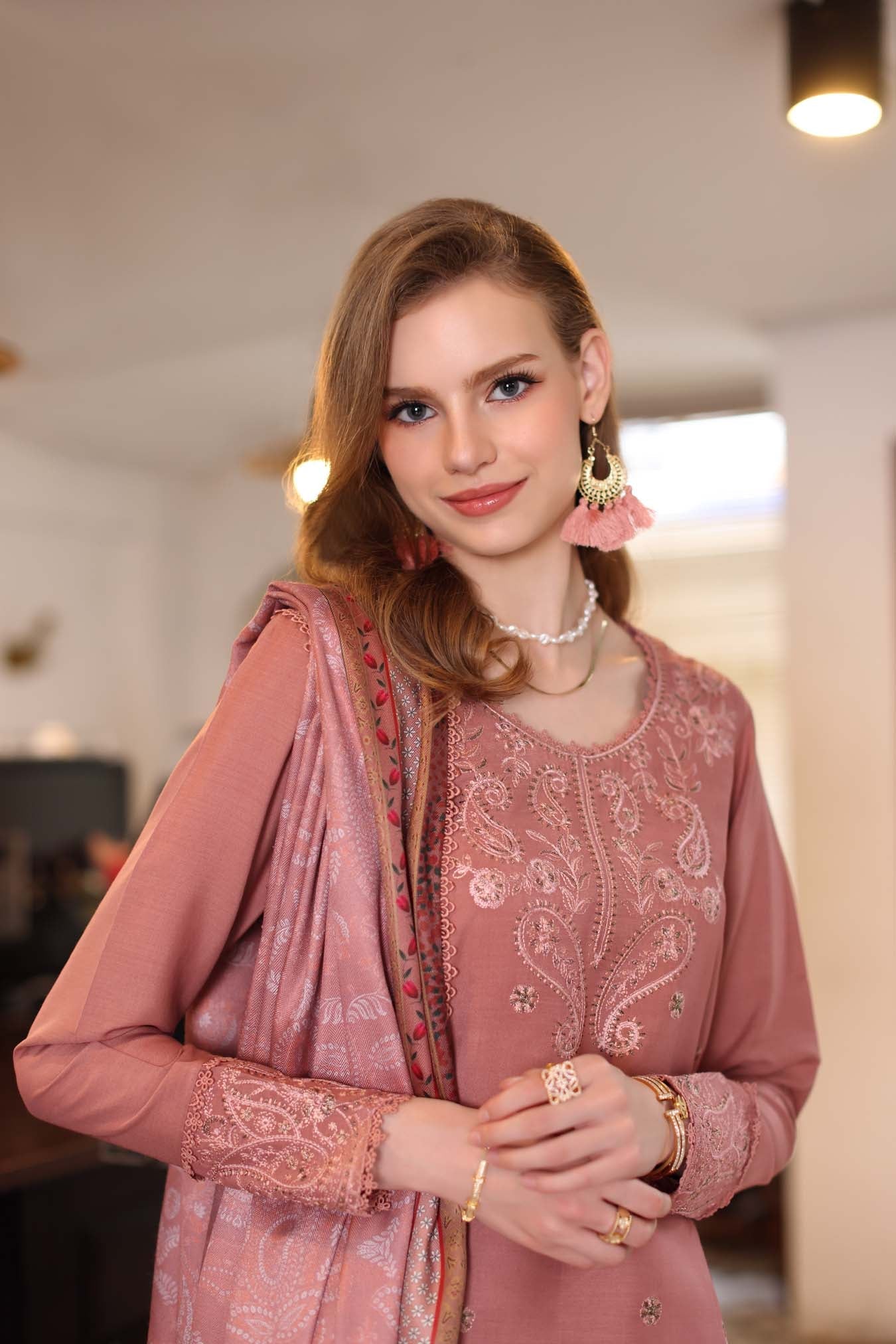 Sadia asad winter Linen