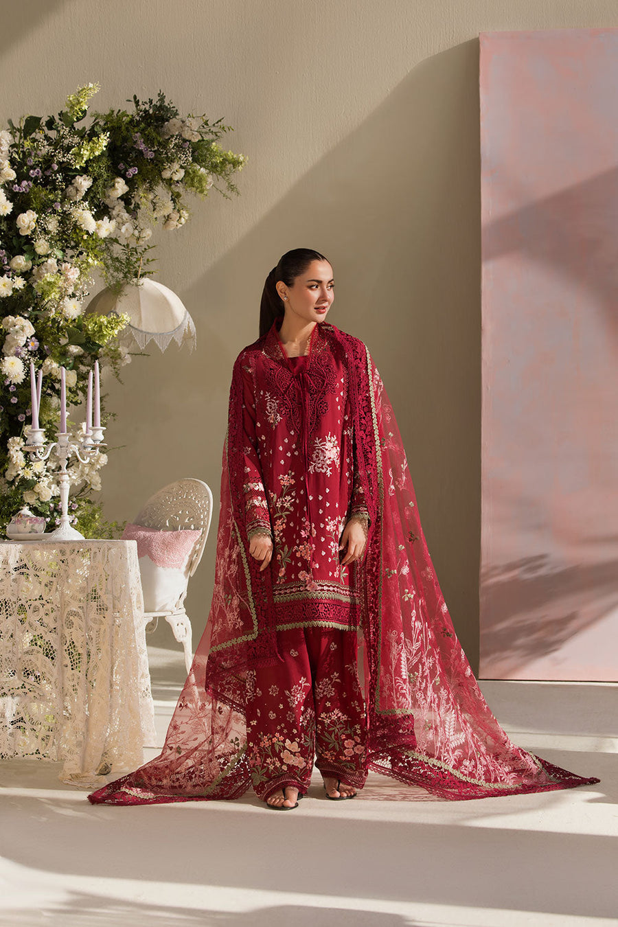 Sobia nazir luxury lawn stich  sofort lieferbar