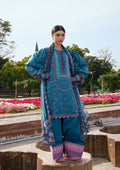Kahf print lawn with chiffon dupatta