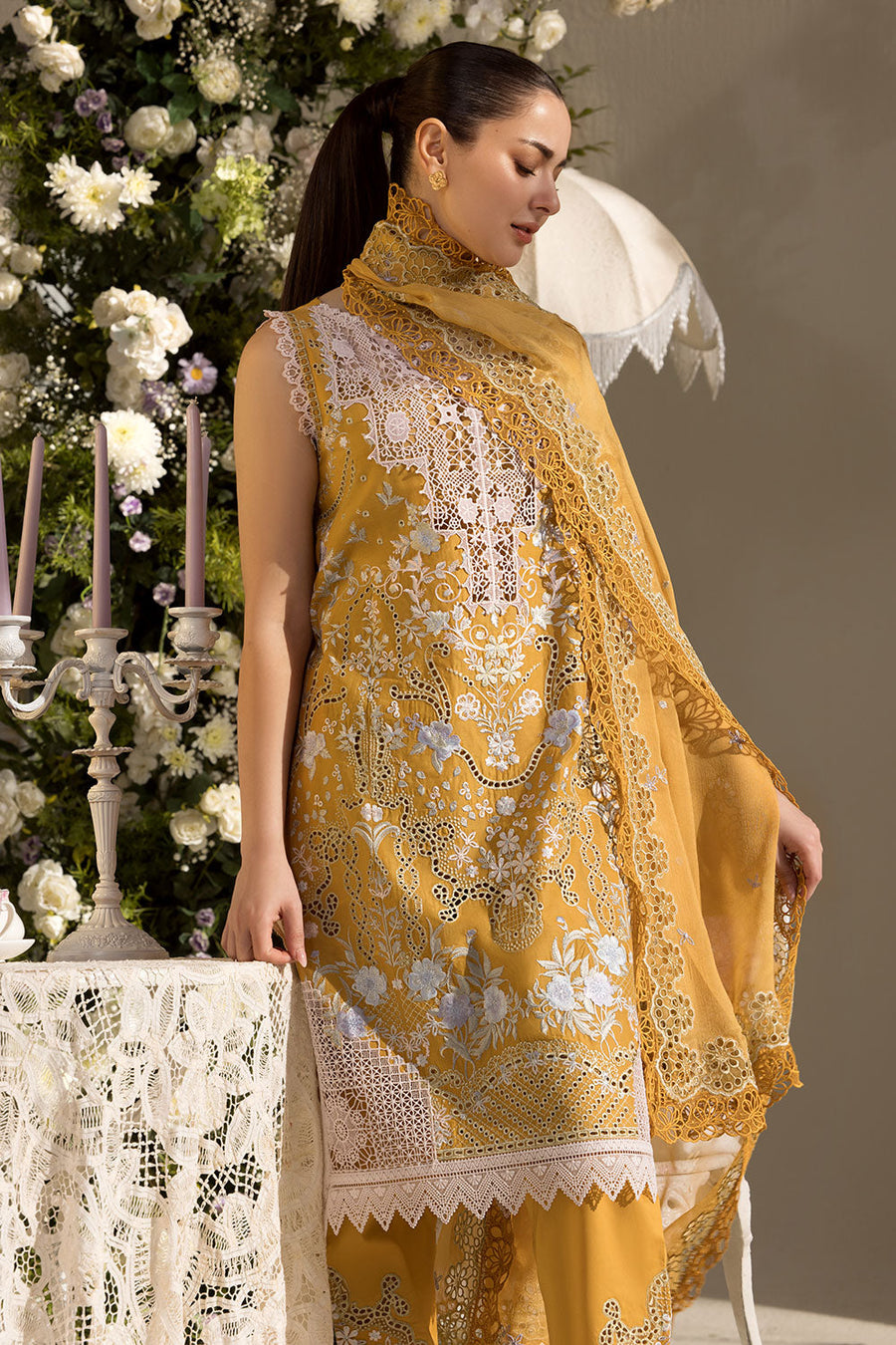 Sobia nazir luxury lawn stitched sofort lieferbar