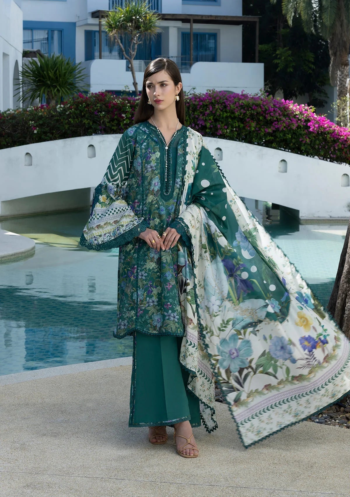 Elaf Printed lawn