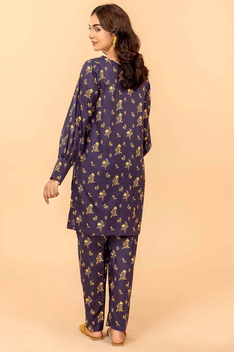 Motifz print  maxi kleid