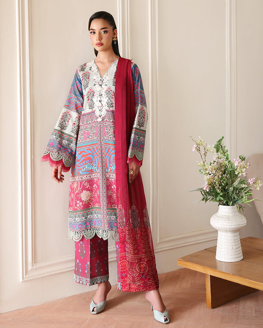 Roheenaz print lawn