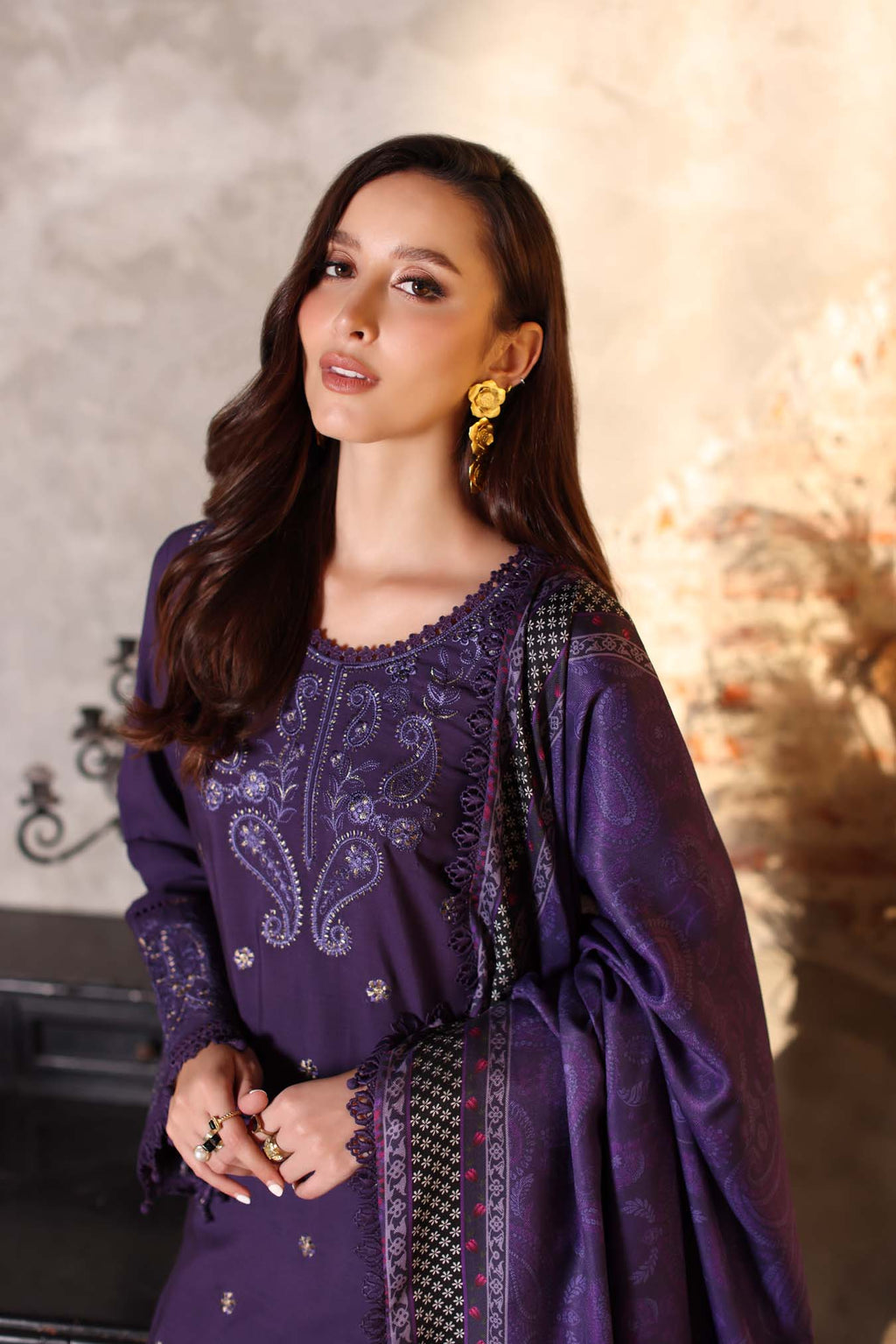 Sadia asad winter Linen