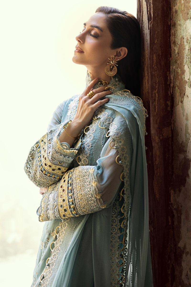 Qalamkar Chiffon sofort lieferbar