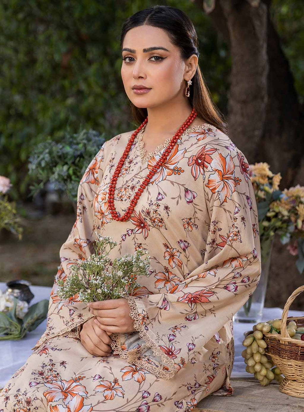 Print lawn motifz 2 Piece
