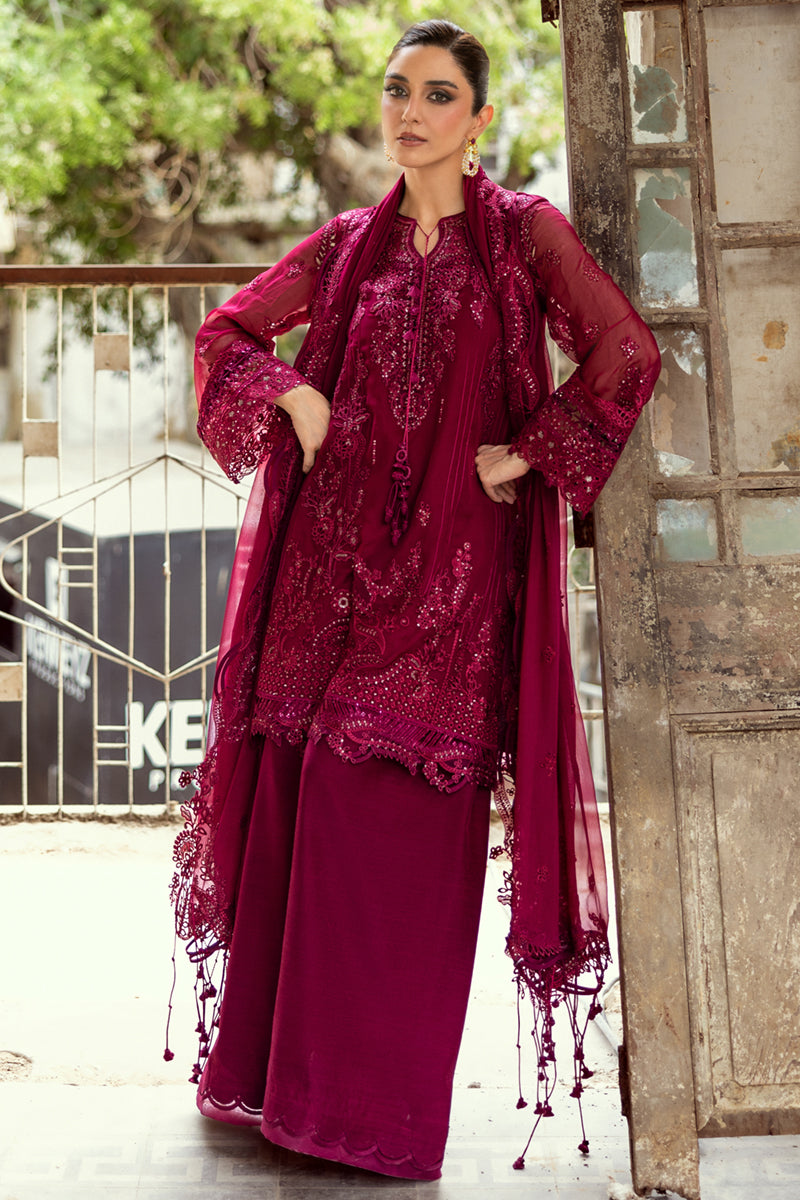 Qalamkar Chiffon sofort lieferbar