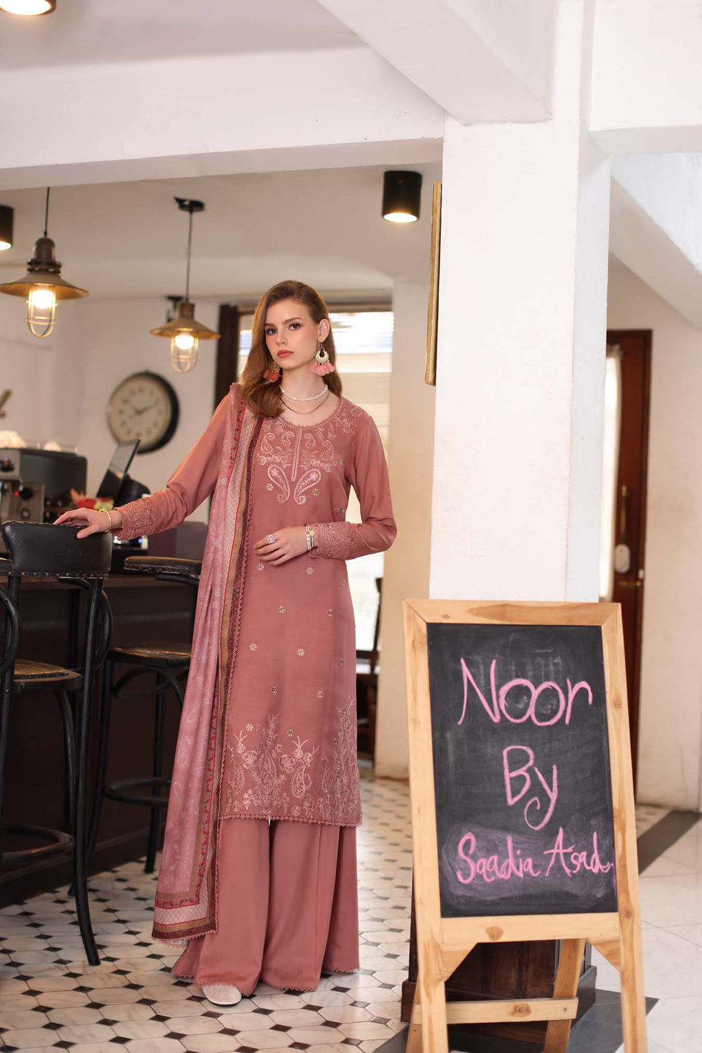 Sadia asad winter Linen