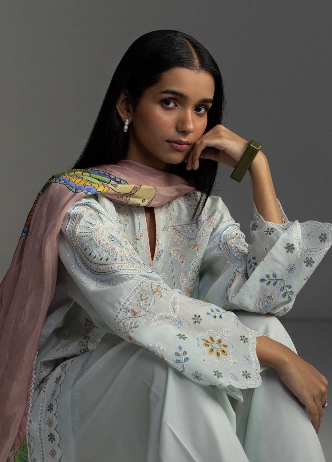 Zarashajahn Embroidered