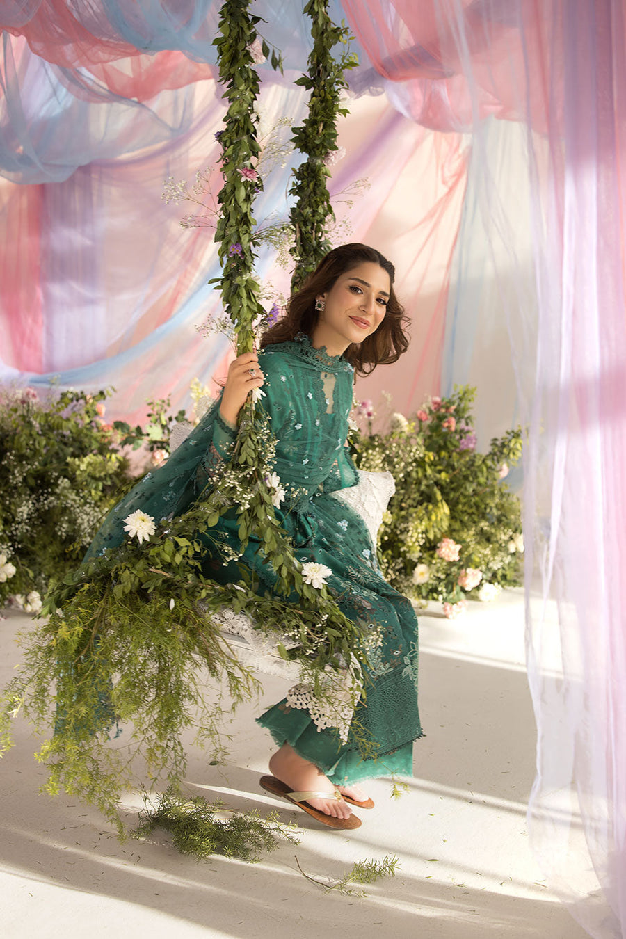 Sobia nazir luxury lawn 25 stitched Piece