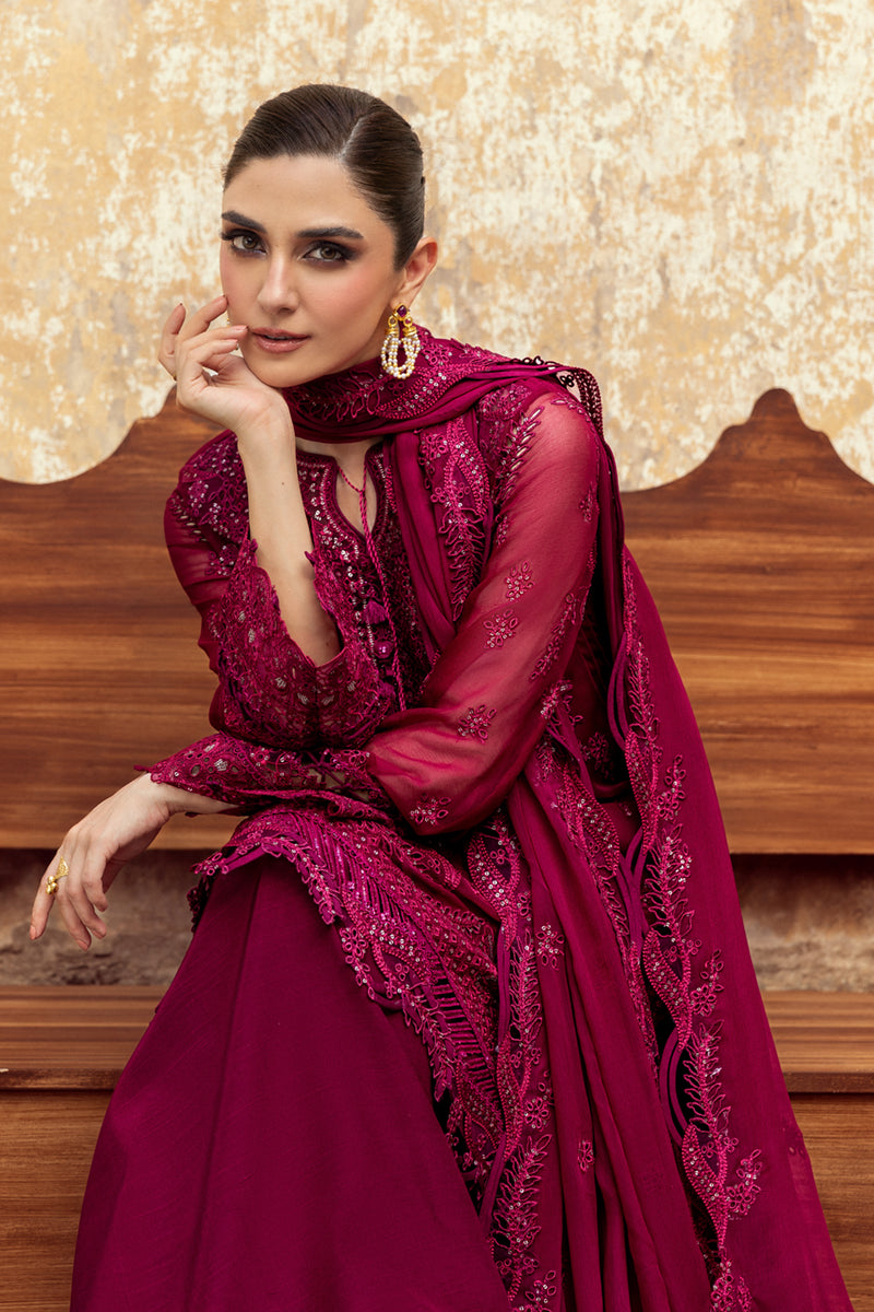 Qalamkar Chiffon sofort lieferbar