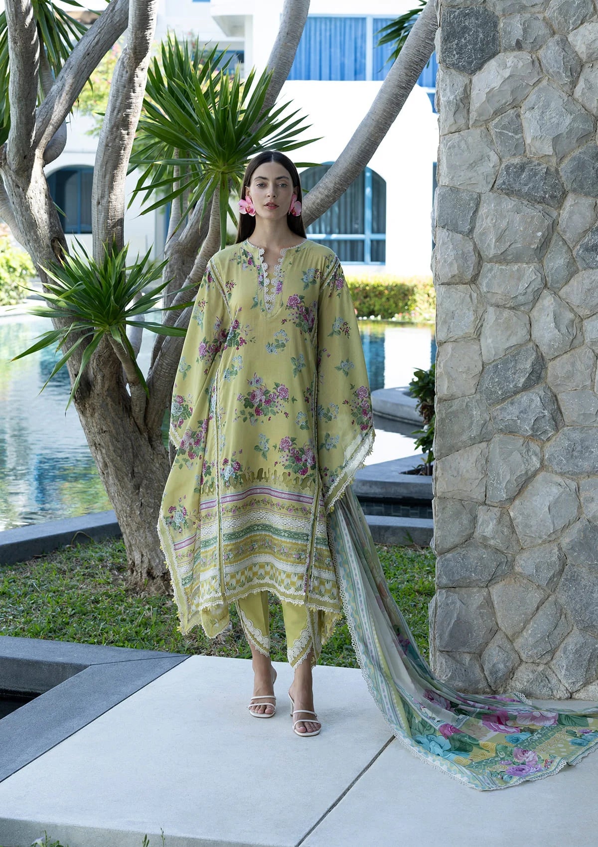 Elaf Printed lawn