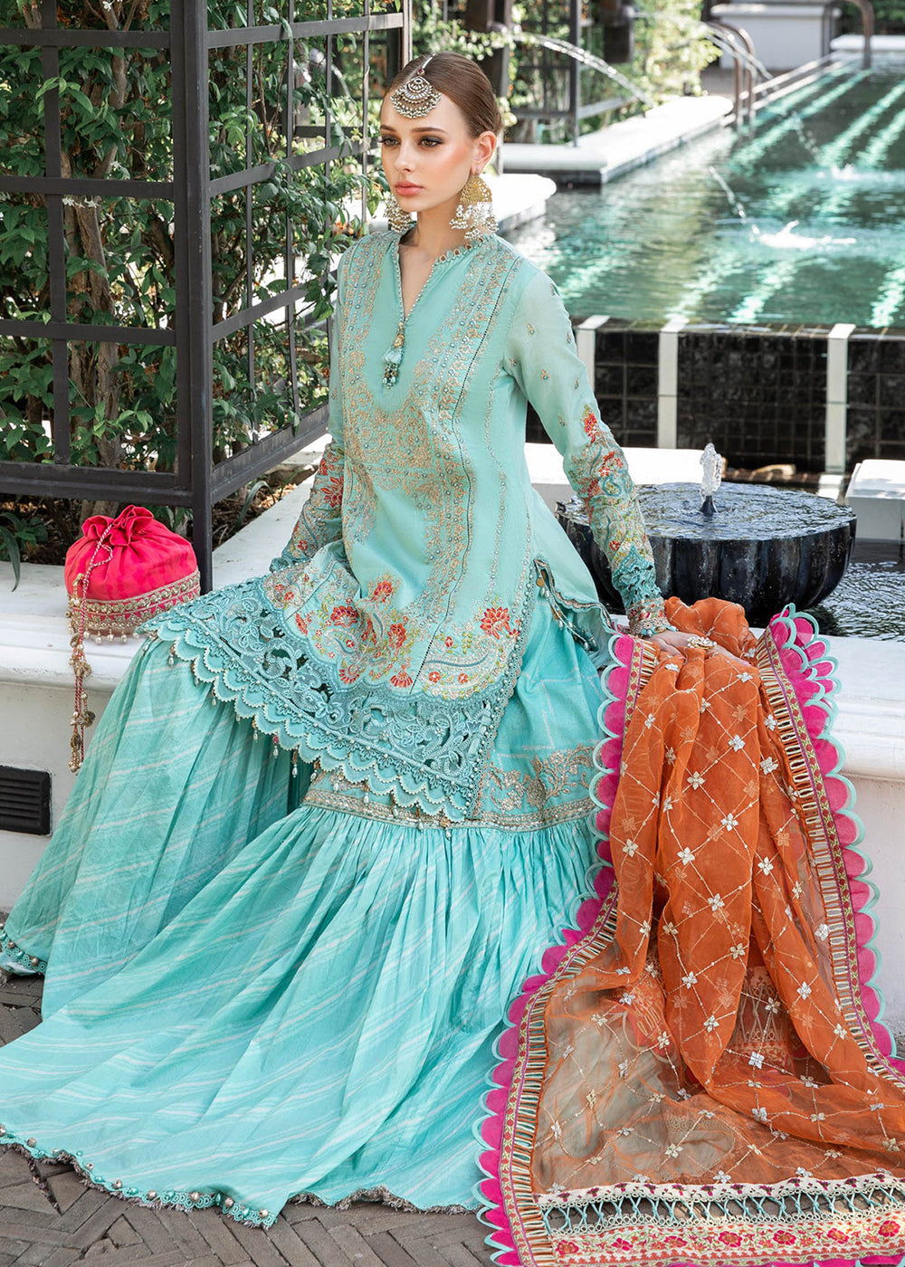 Maria b gharara Ready to wear