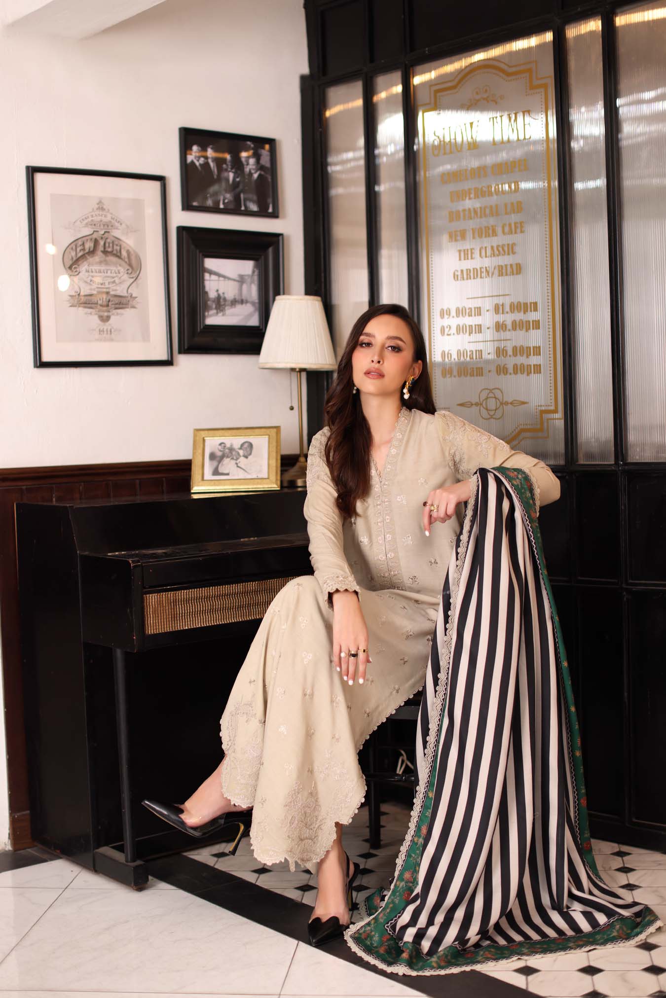 Sadia asad winter Linen