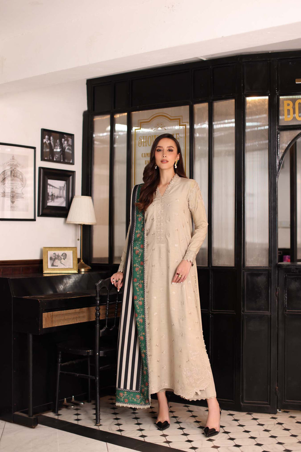 Sadia asad winter Linen