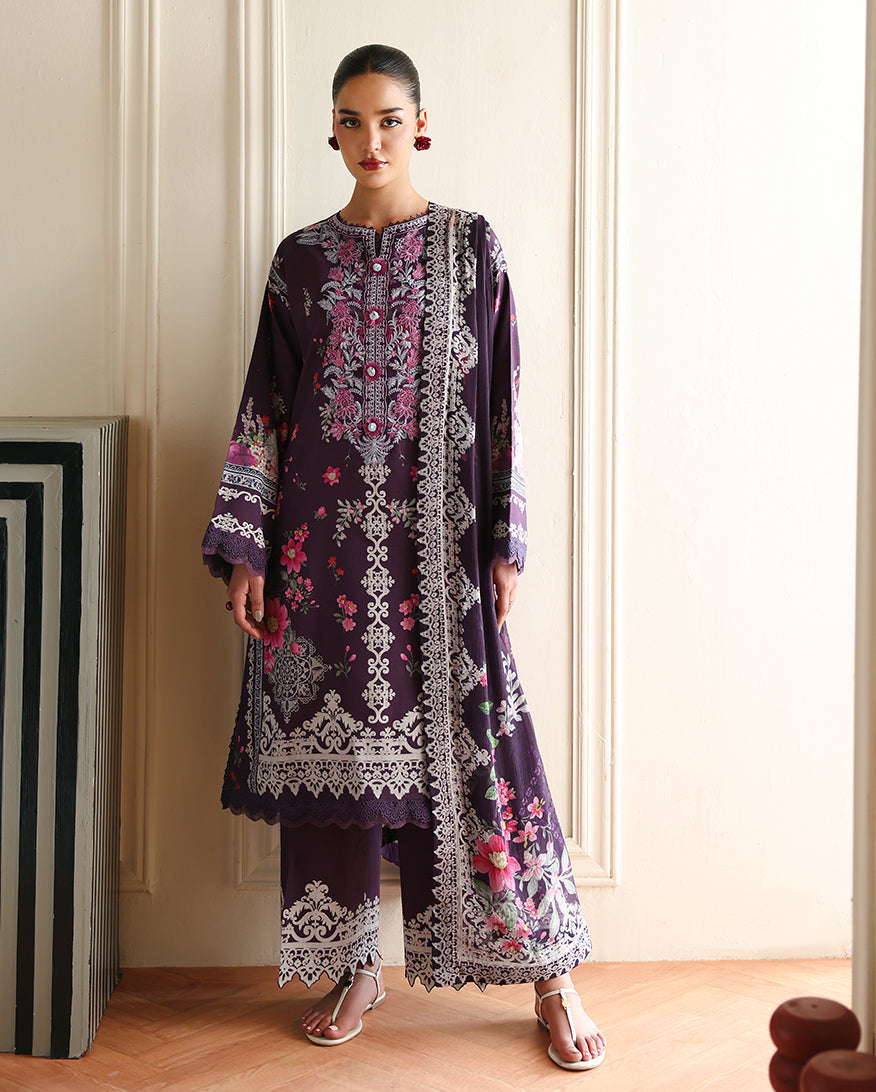 Roheenaz Printed Lawn