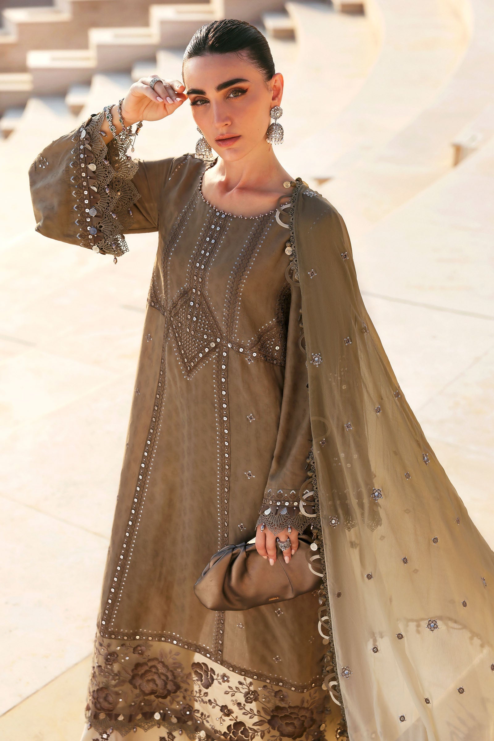 Maria b luxury 26 farshi shalwar