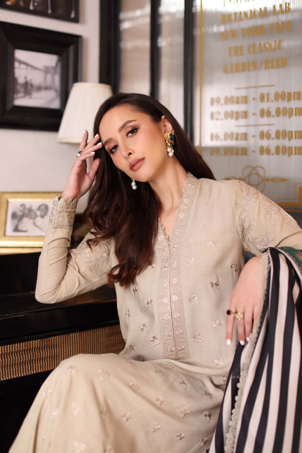 Sadia asad winter Linen