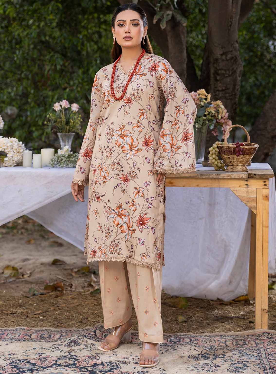 Print lawn motifz 2 Piece