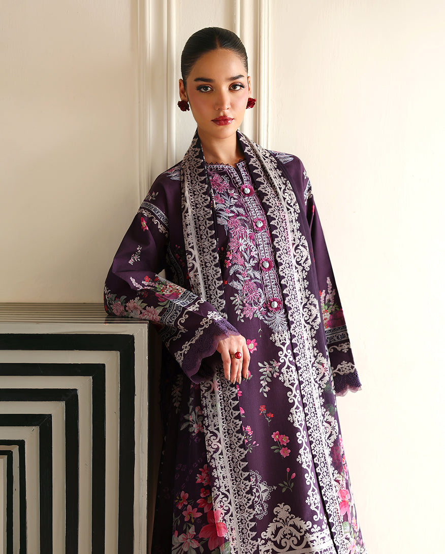 Roheenaz Printed Lawn