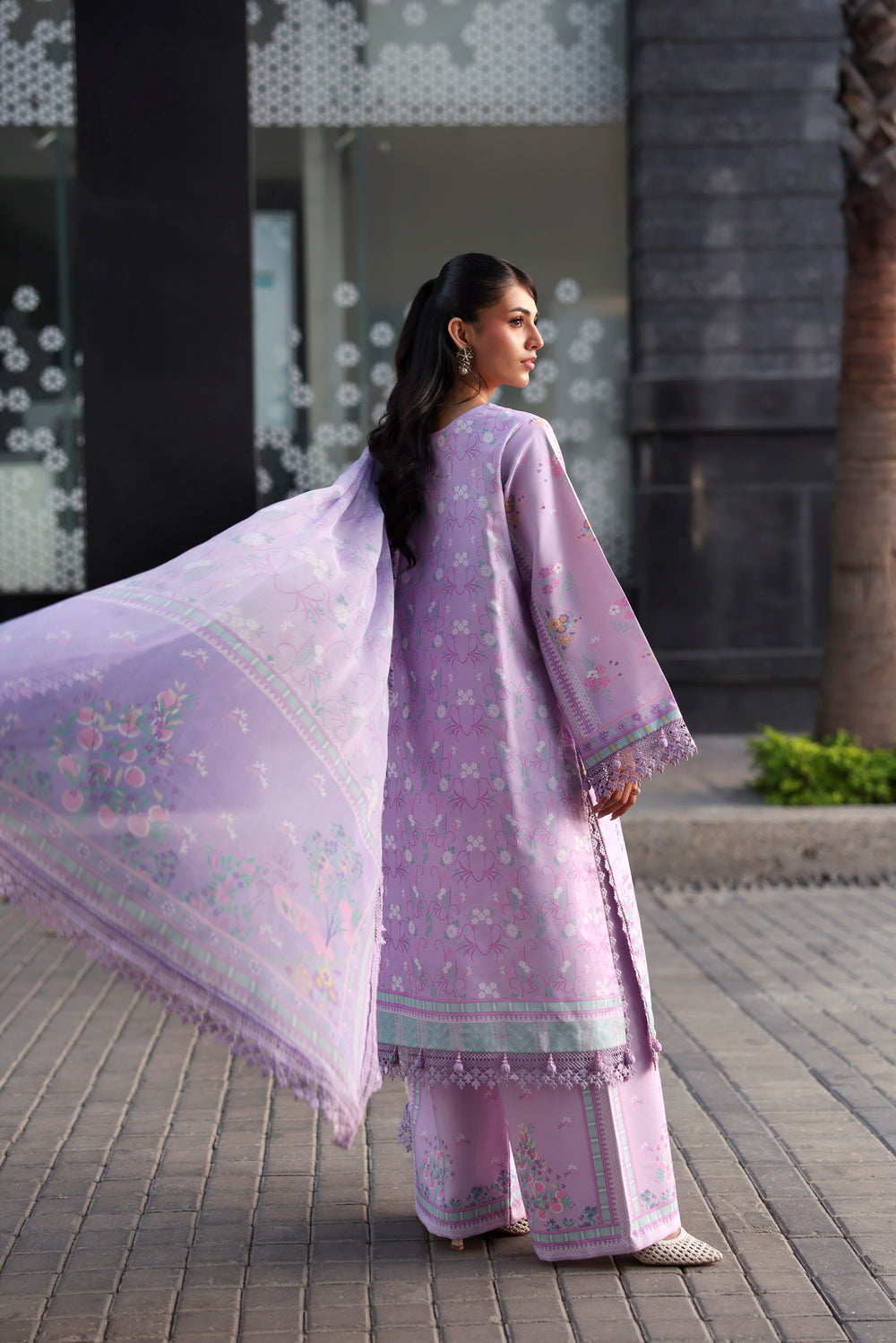 Naqsh Printed chiffon dupatta