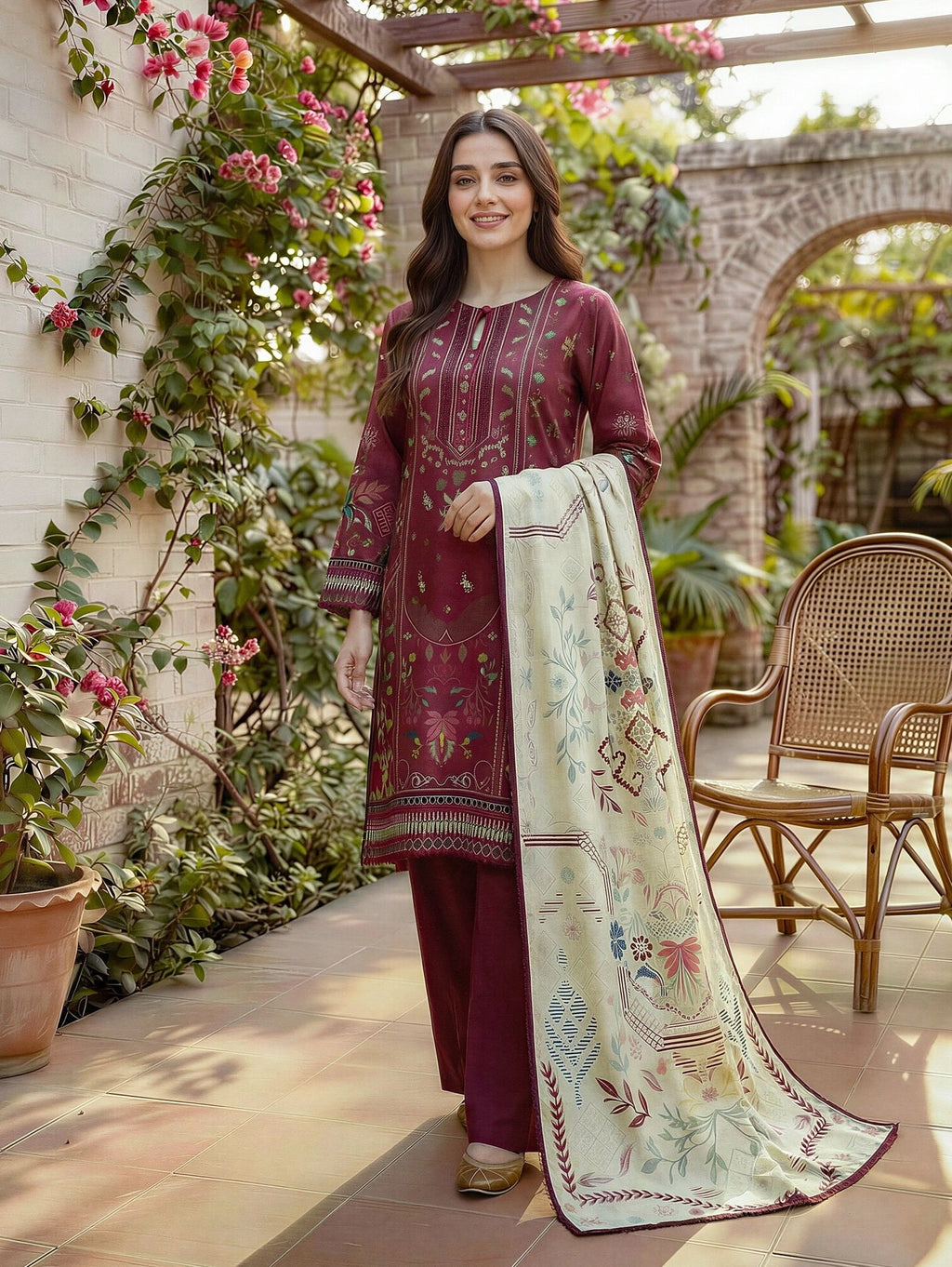 Florent print lawn