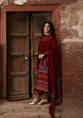Kahf print lawn with chiffon dupatta