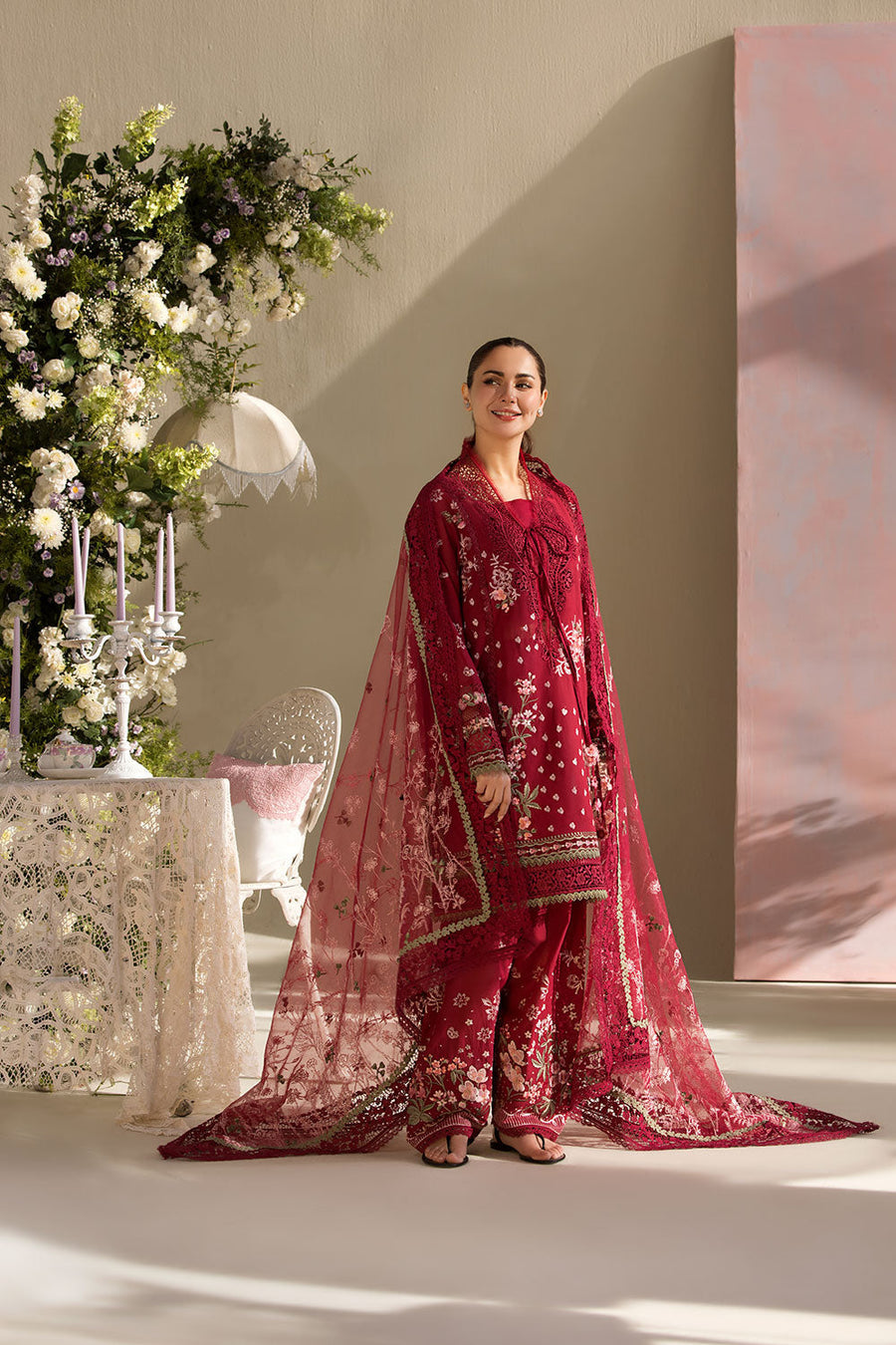 Sobia nazir luxury lawn stich  sofort lieferbar