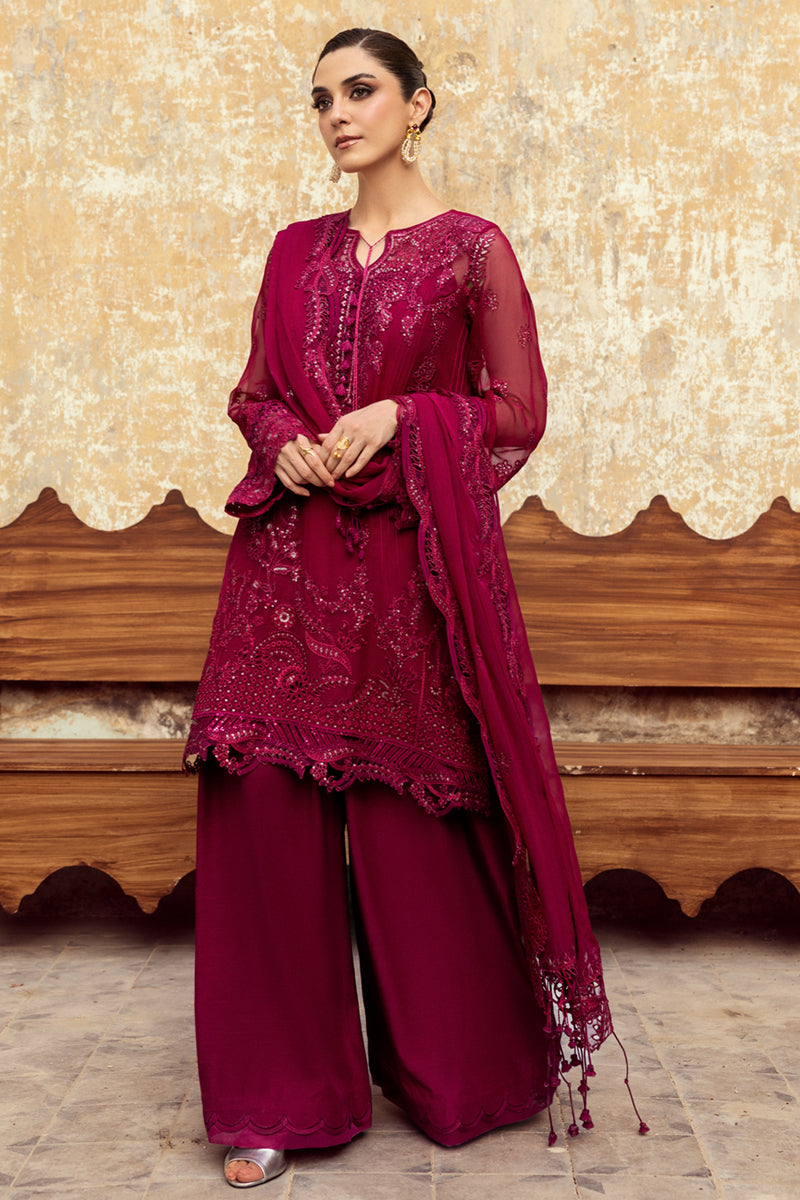 Qalamkar Chiffon sofort lieferbar