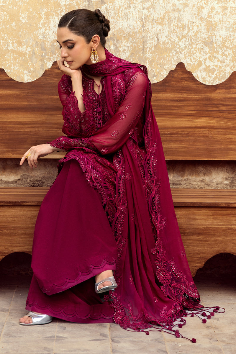 Qalamkar Chiffon sofort lieferbar