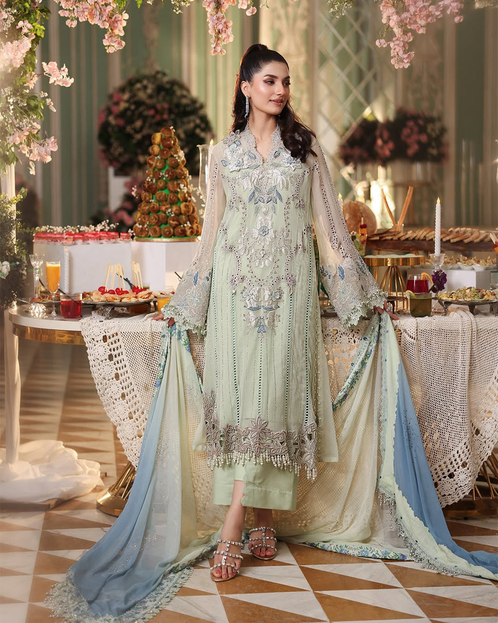 Maria b chiffon