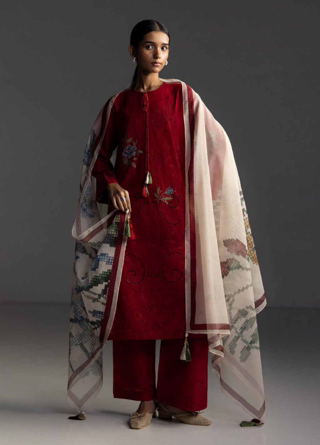 Zarashajahn Embroidered