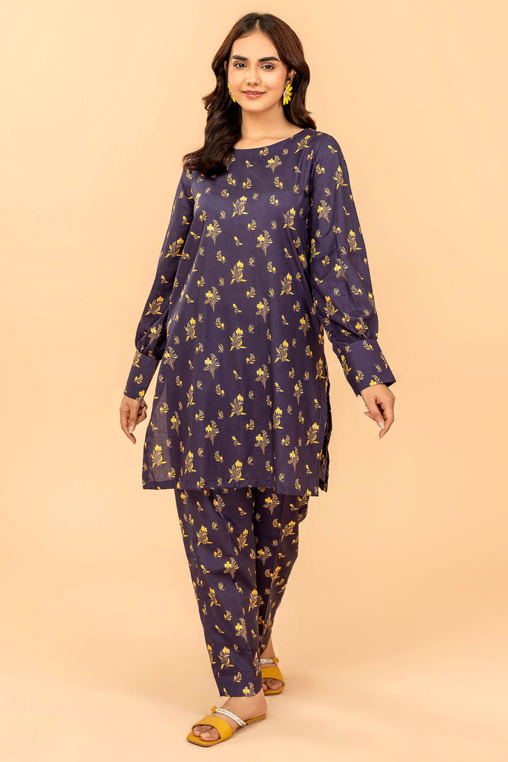 Motifz print  maxi kleid