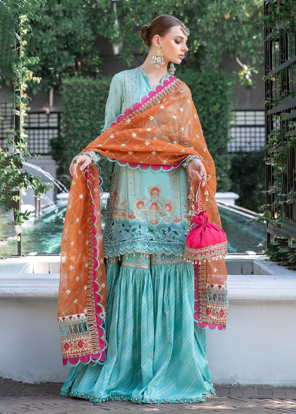 Maria b gharara Ready to wear