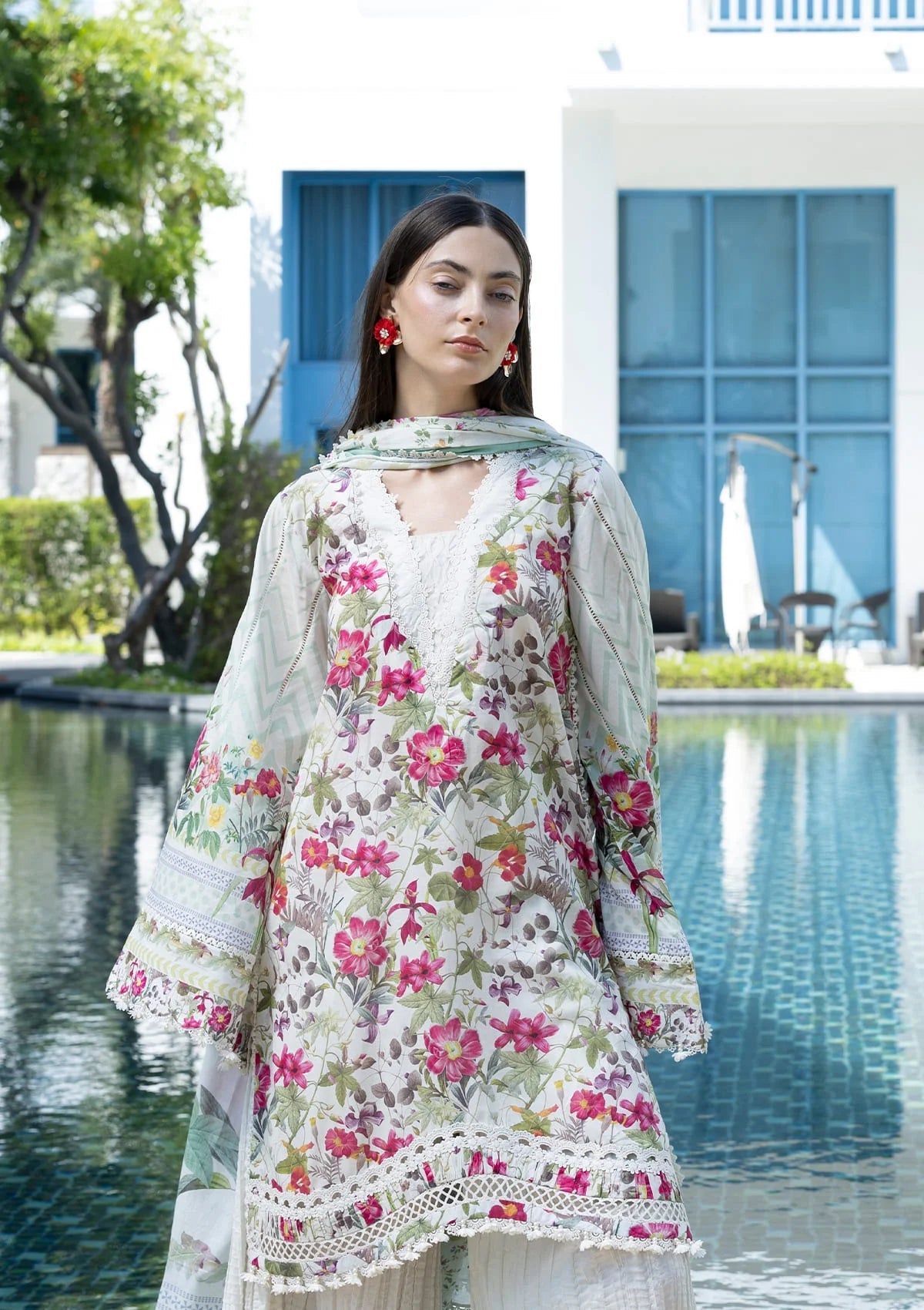 Elaf Printed lawn