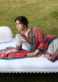 Kahf print lawn with chiffon dupatta