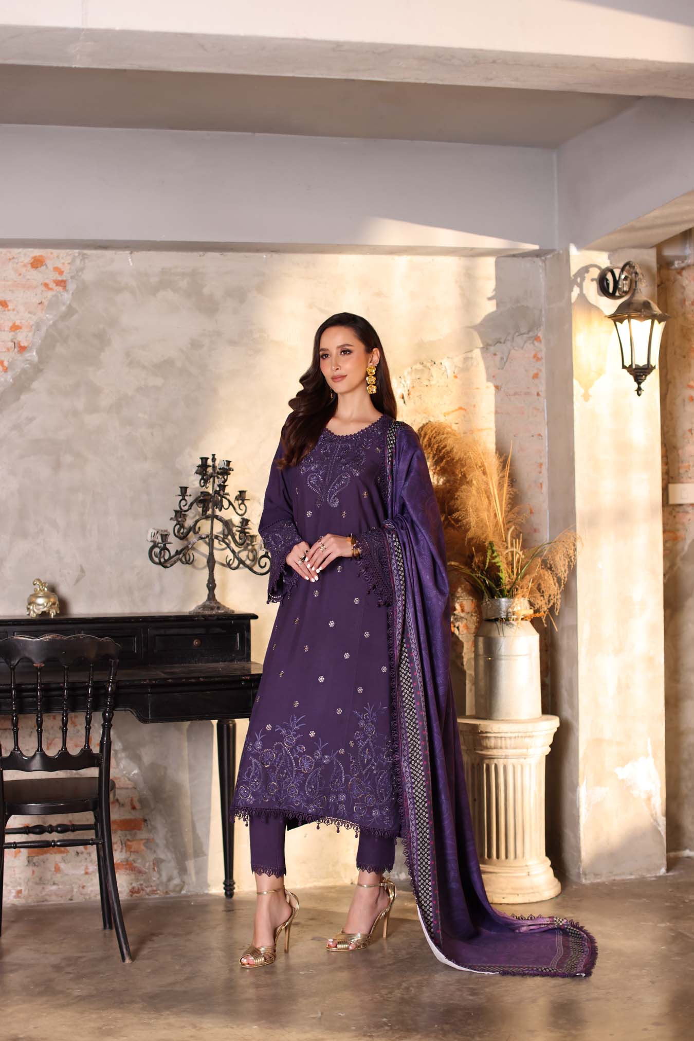 Sadia asad winter Linen