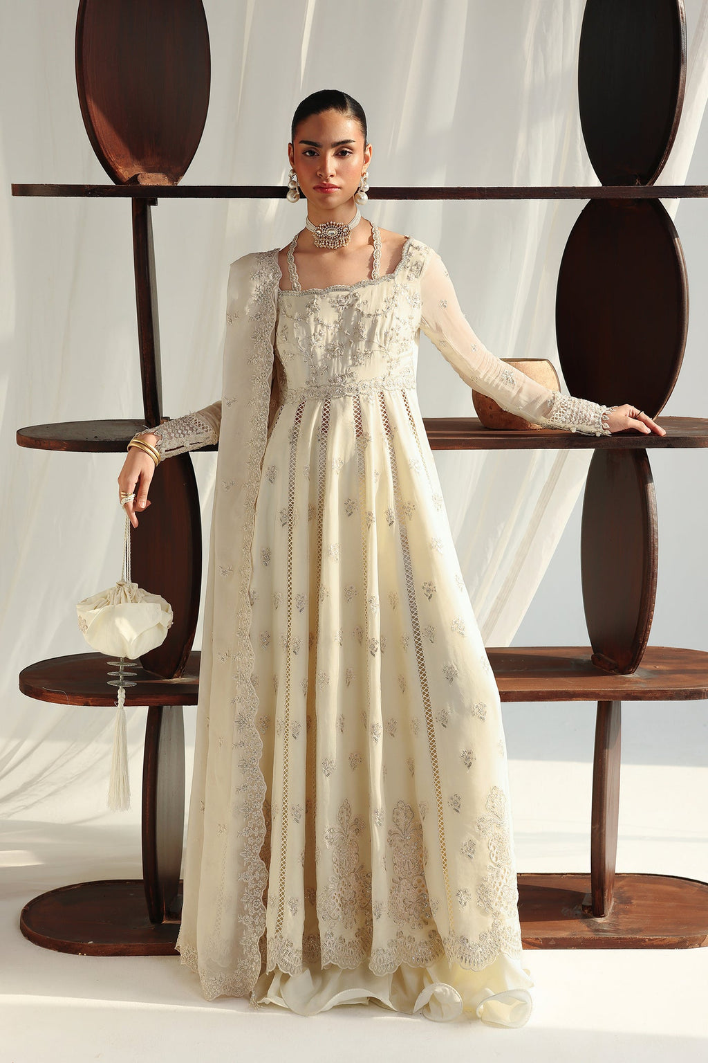 Qalamkar Chiffon