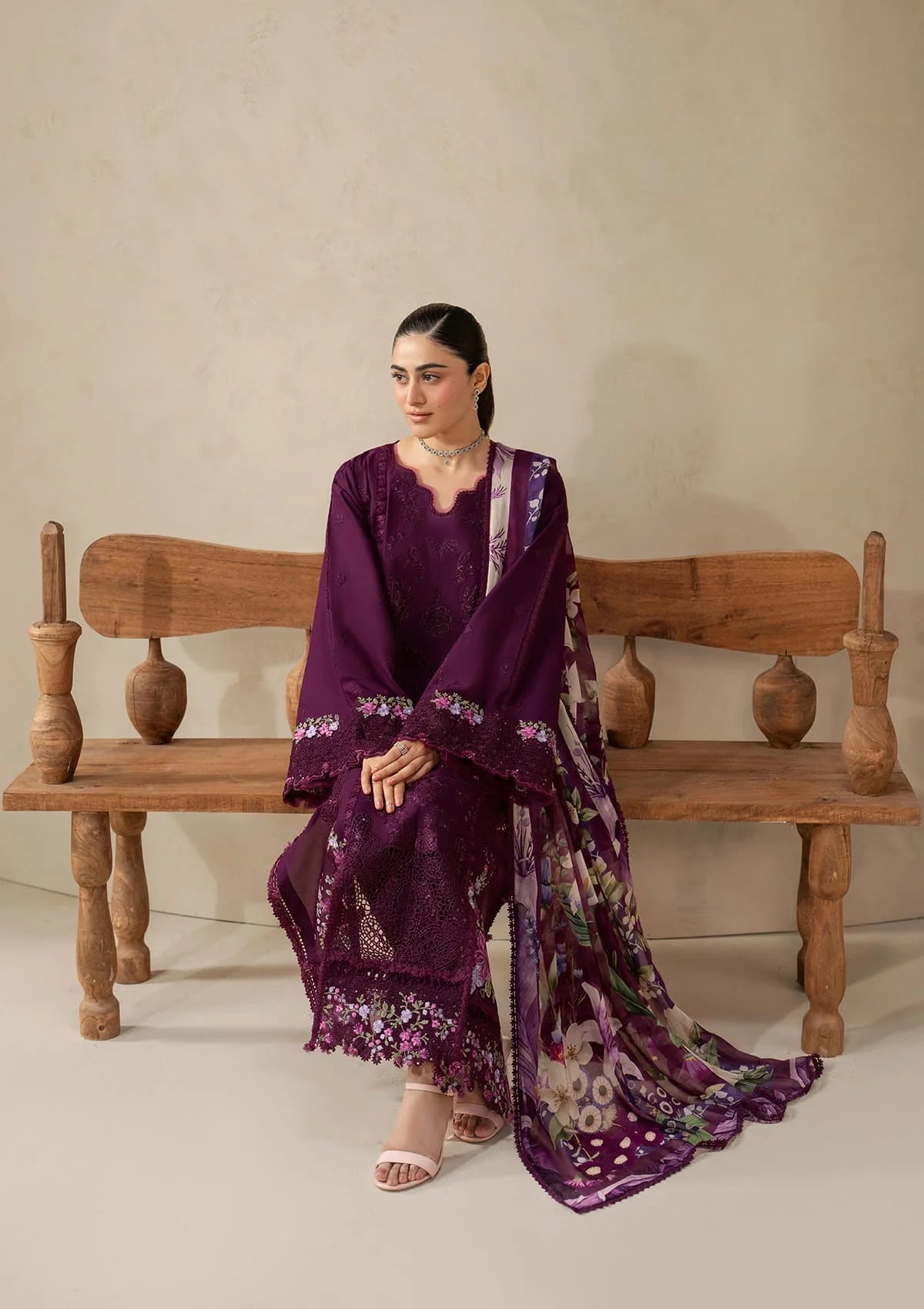 Elaf Embroidered lawn