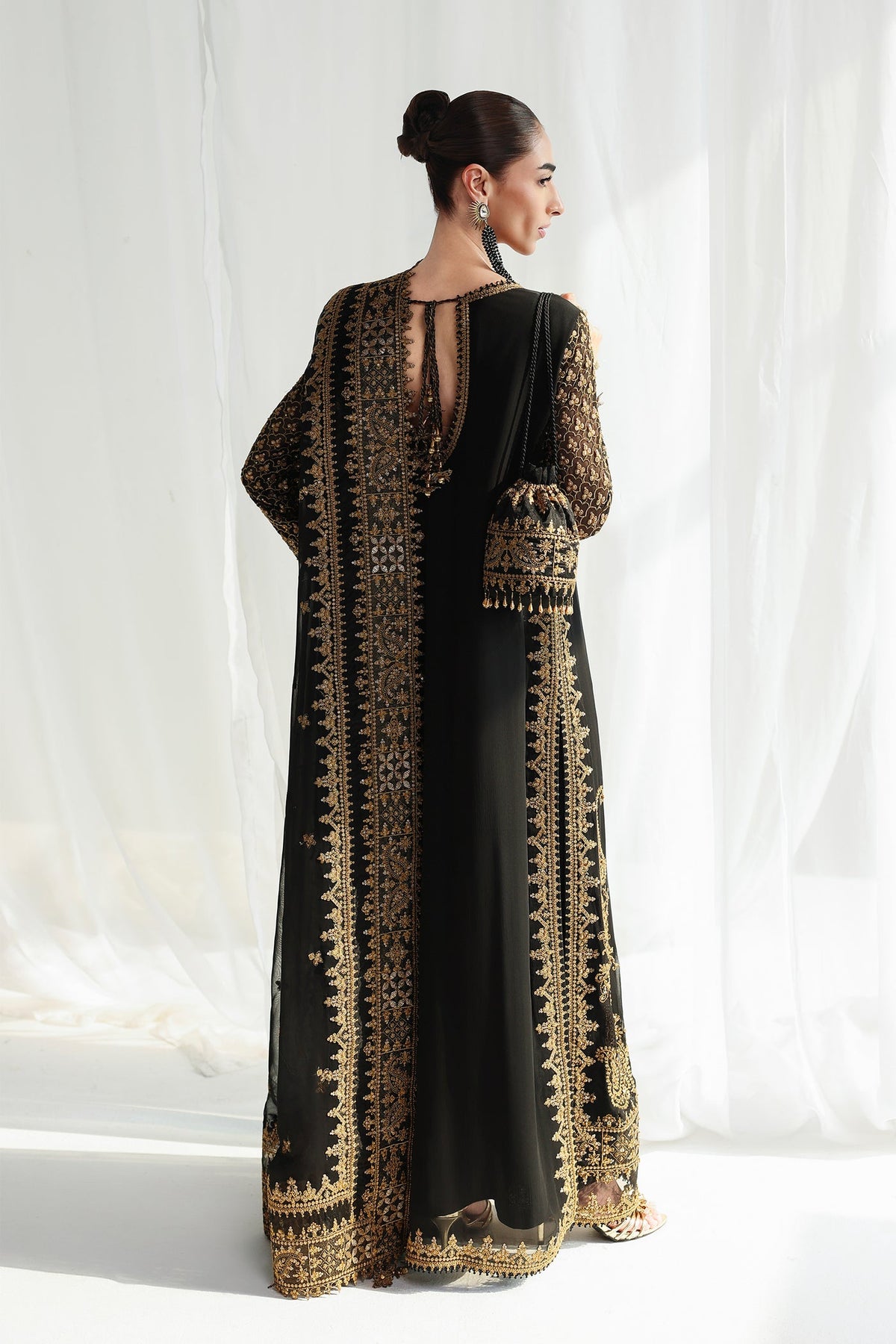 Qalamkar Chiffon