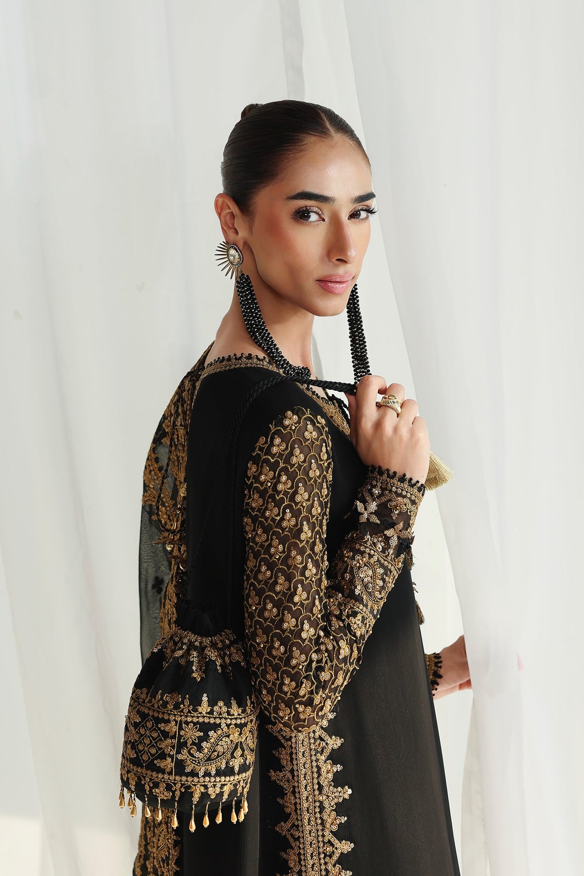 Qalamkar Chiffon