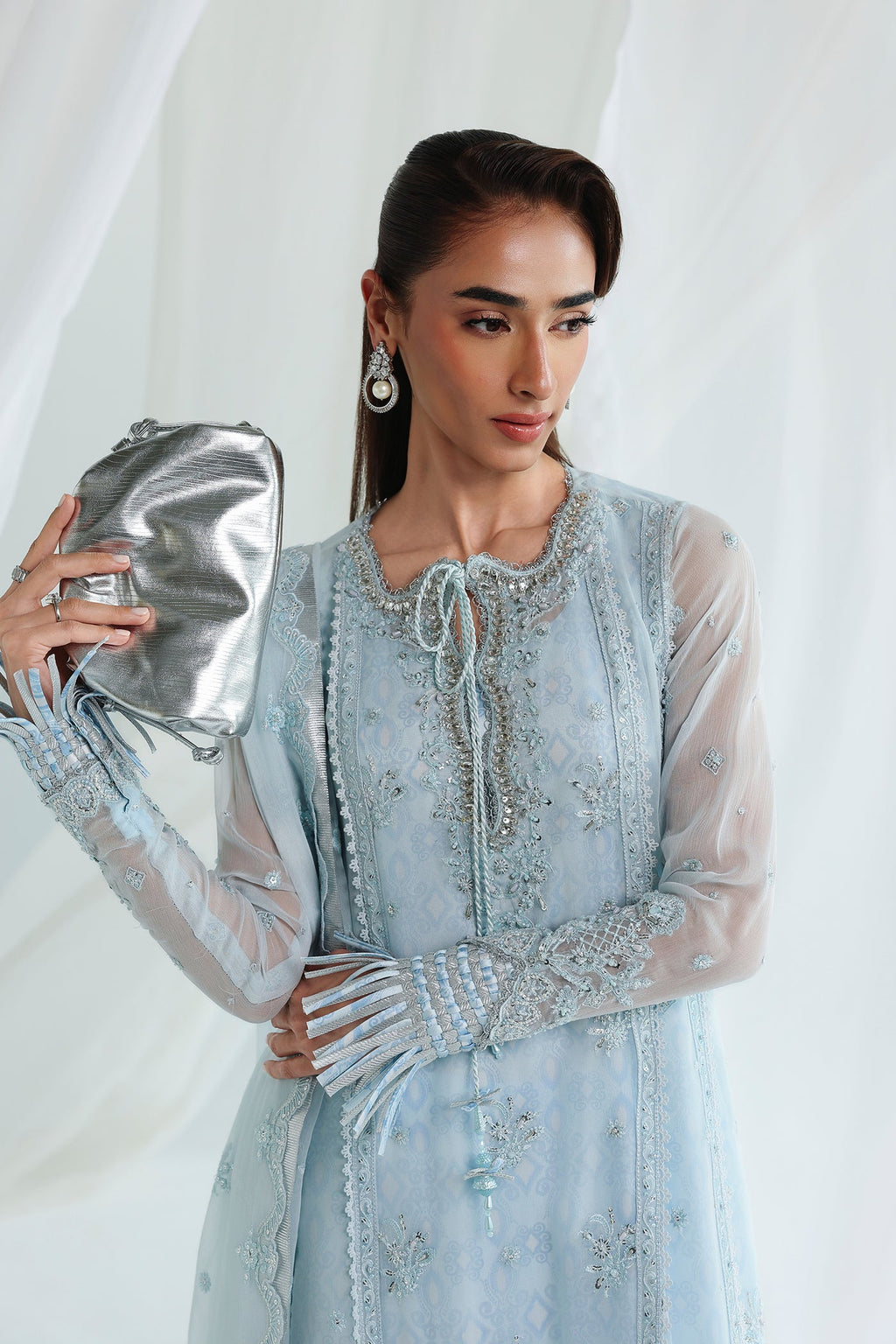 Qalamkar Chiffon