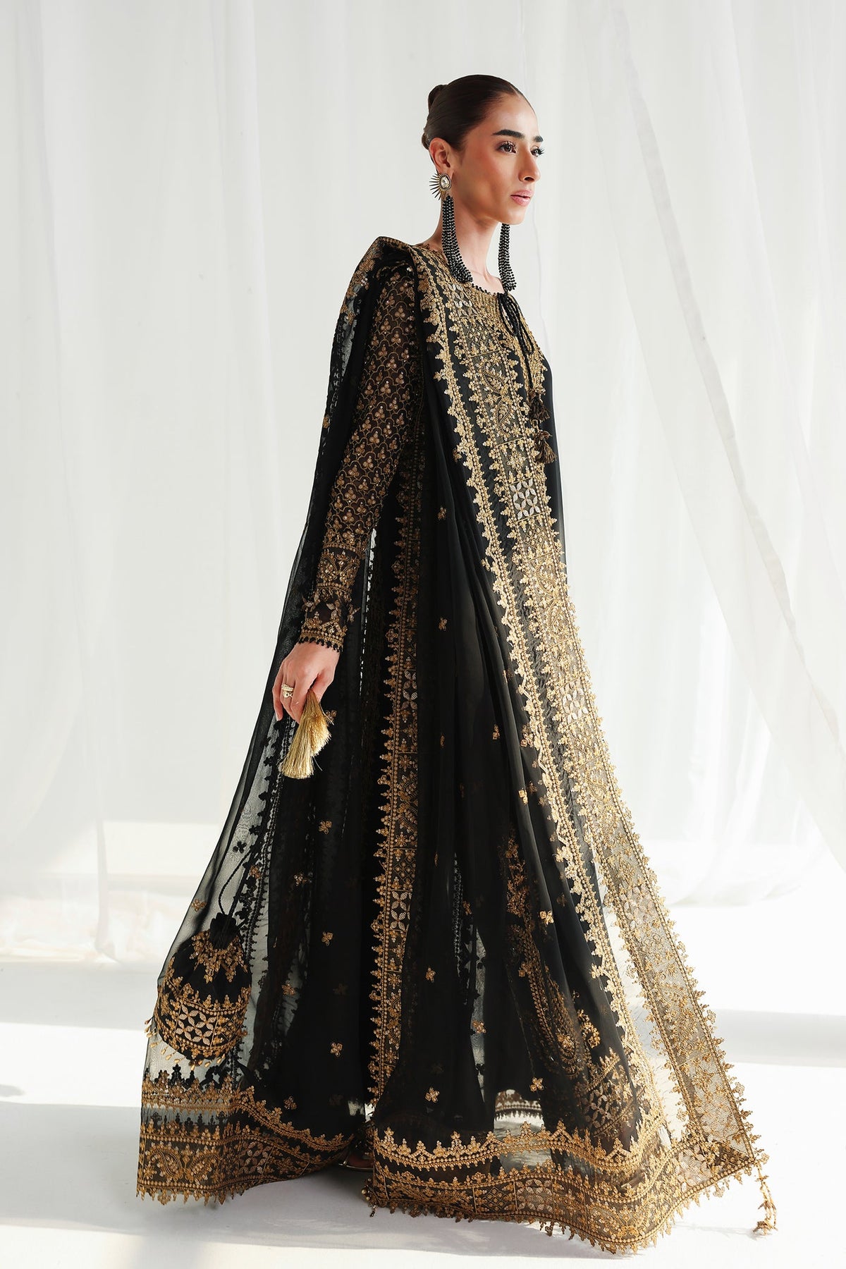 Qalamkar Chiffon