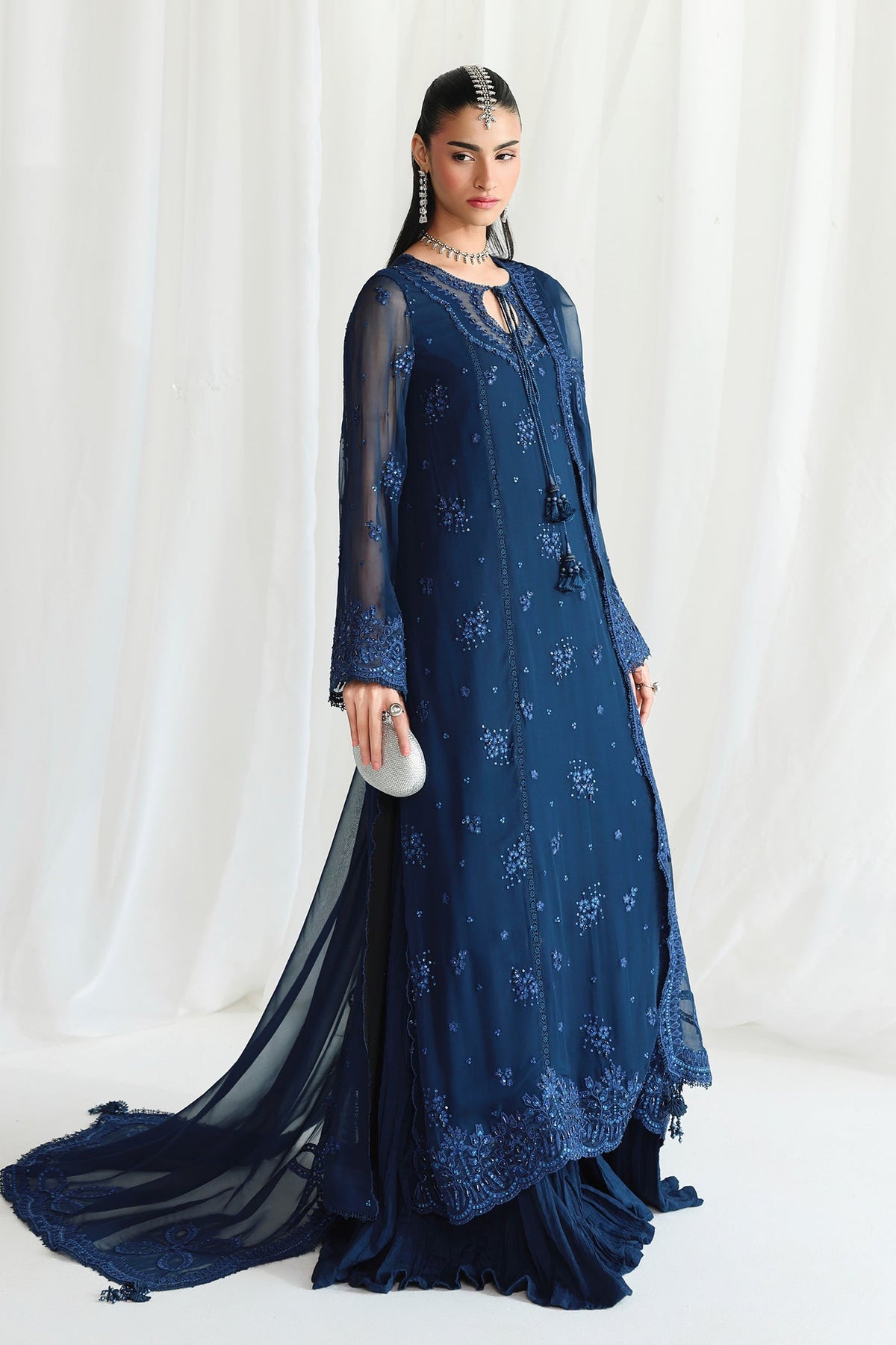 Qalamkar Chiffon