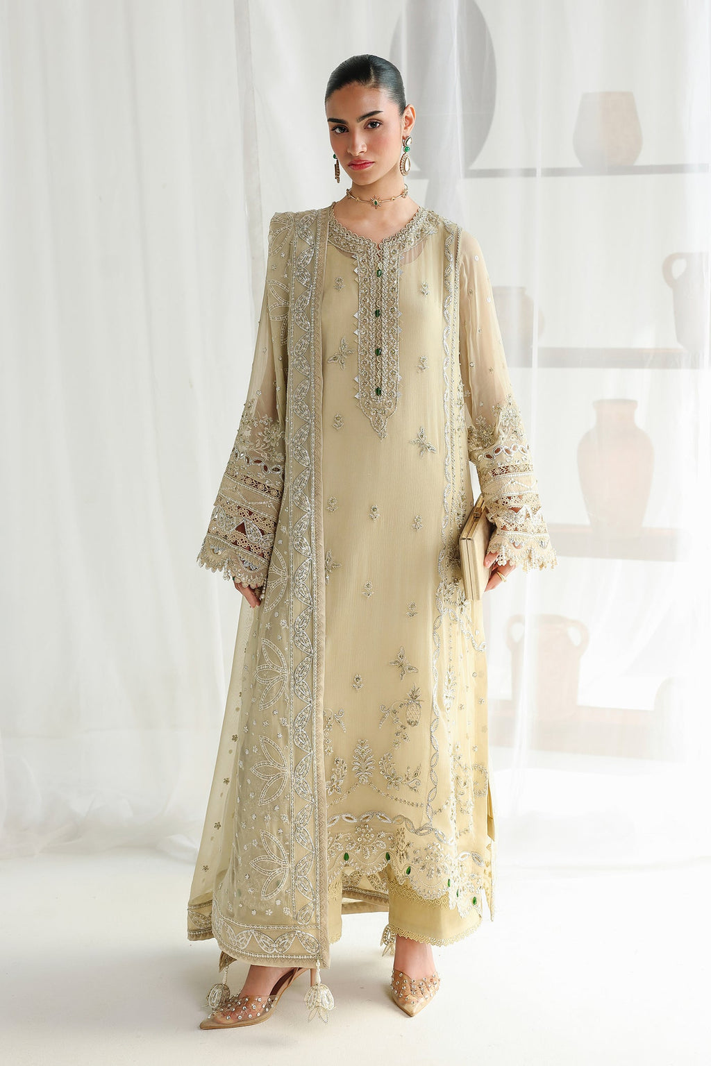Qalamkar Chiffon