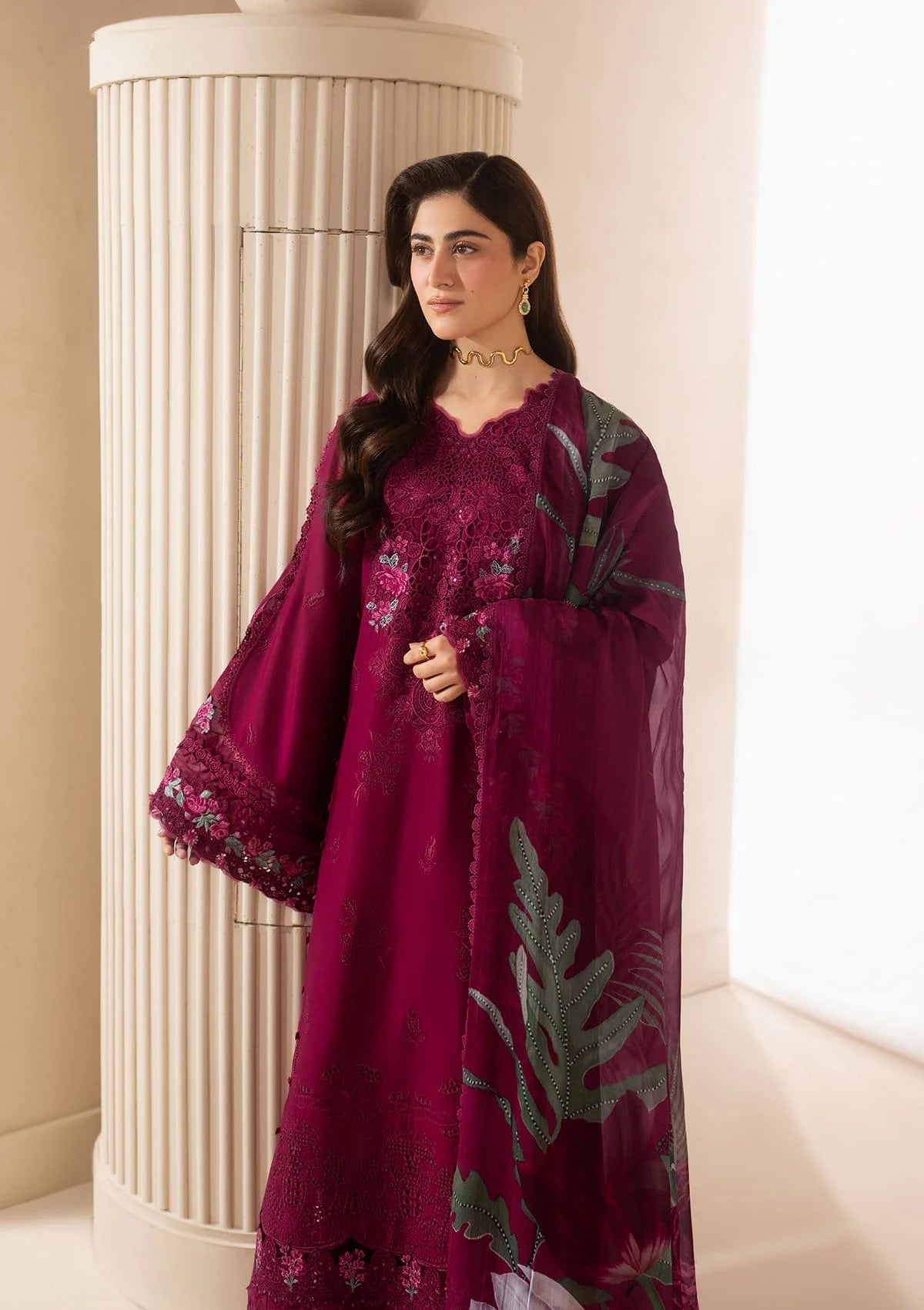 Elaf Embroidered