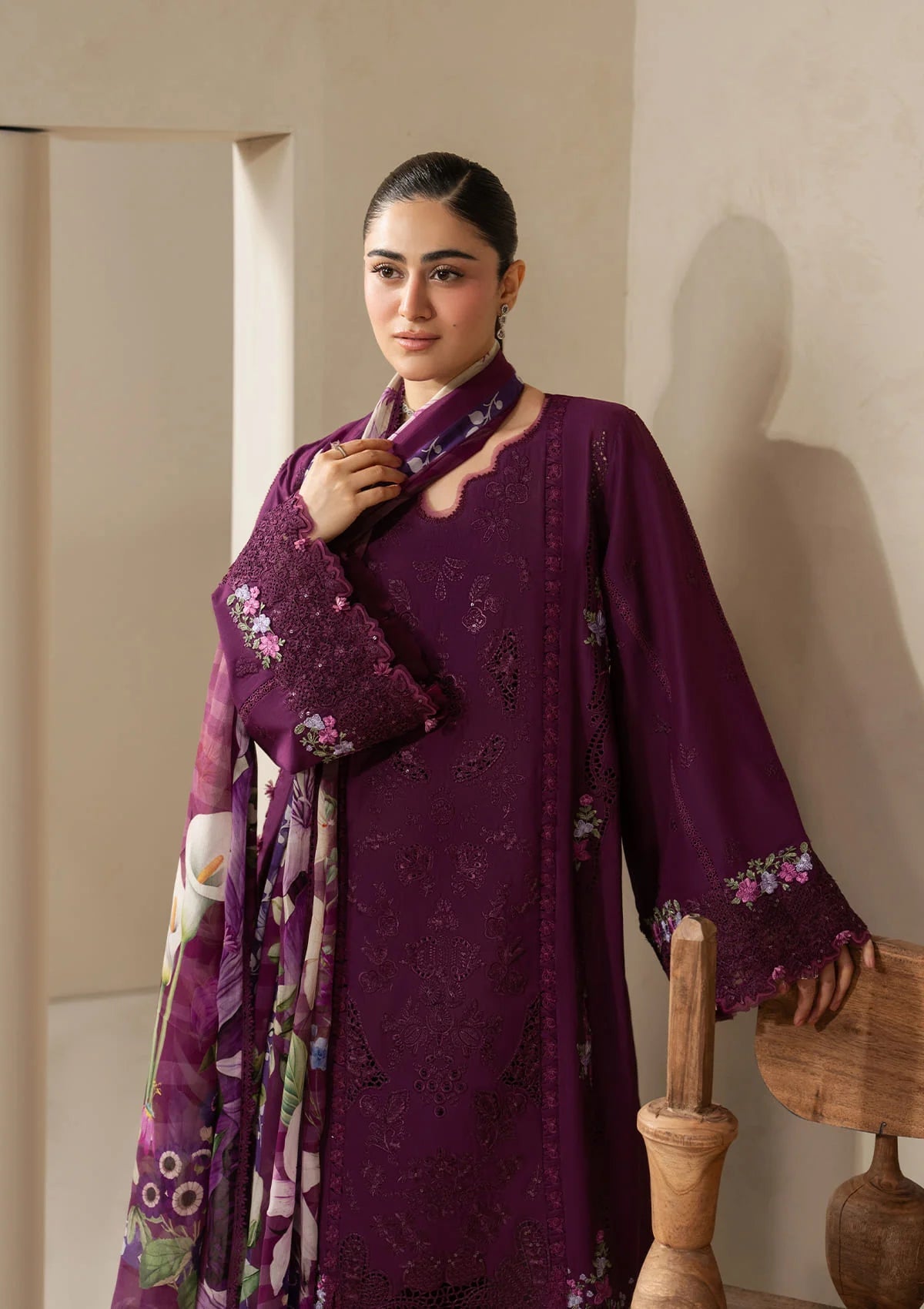 Elaf Embroidered lawn