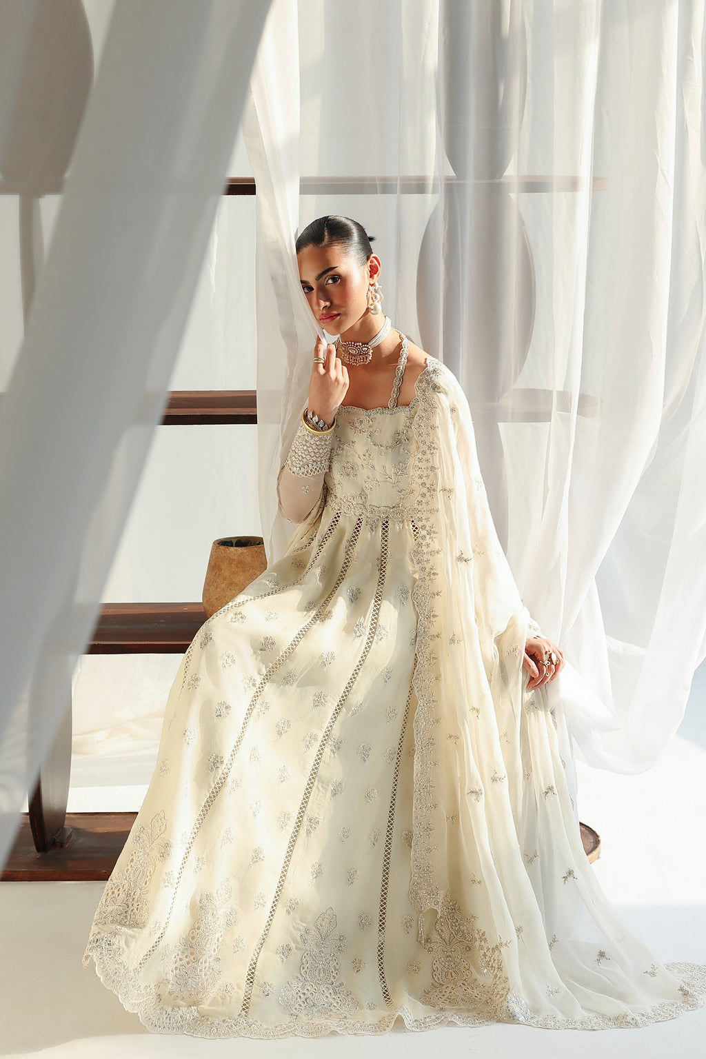 Qalamkar Chiffon
